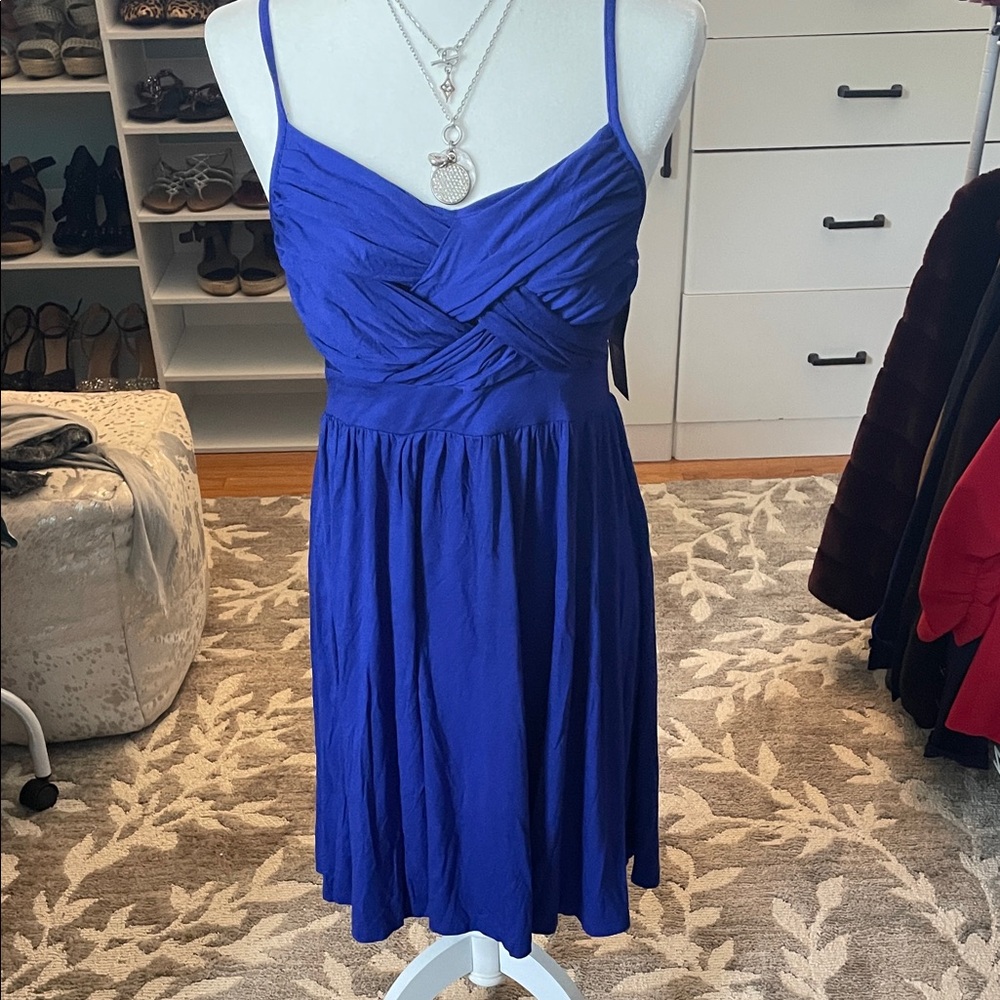 Mossimo Supply Co. Royal Blue Mini Dress